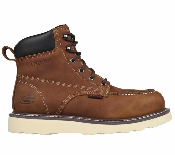 Skechers Work Kadmiel 8211 Truett ST Brown Men Boots