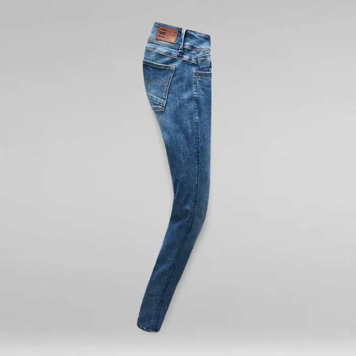 Skinny Women GStar RAW Lynn Mid Super SkinnyJeans Faded Blue