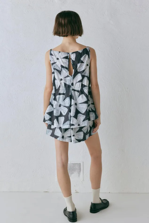 Sleeveless Women VRG GRL Indi Top Fiore Sleeveless Women VRG GRL Indi Top Fiore