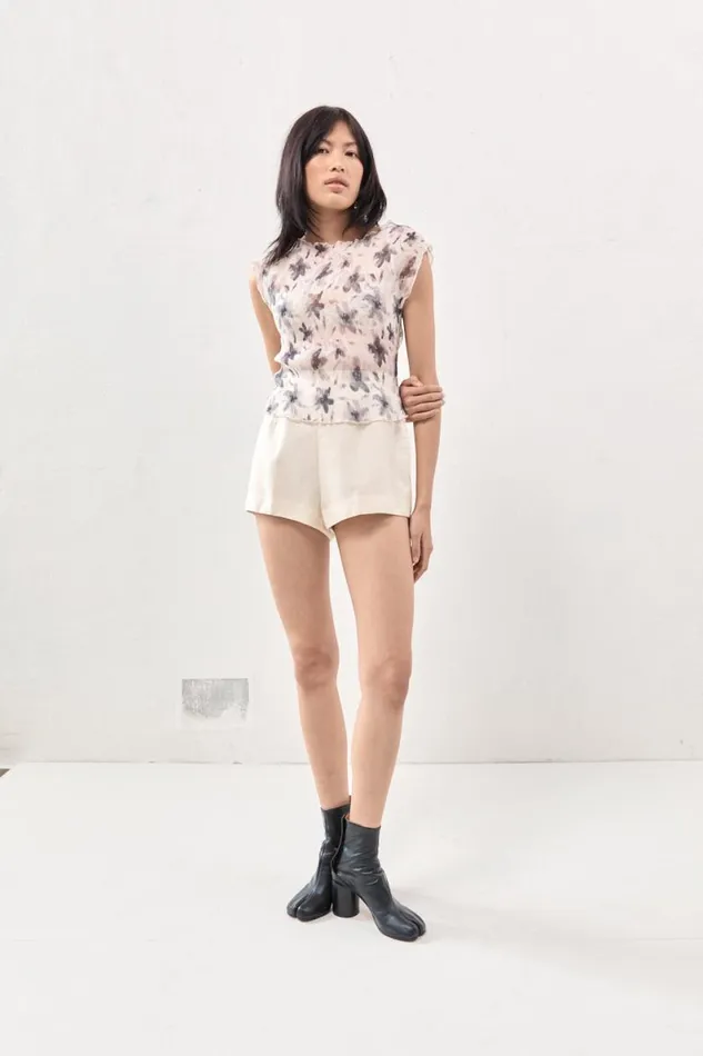 Sleeveless Women VRG GRL Retrofuture Top Charcoal Sleeveless Women VRG GRL Retrofuture Top Charcoal