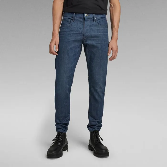 Slim Men GStar RAW 3301 Slim Jeans Worn In Leaden