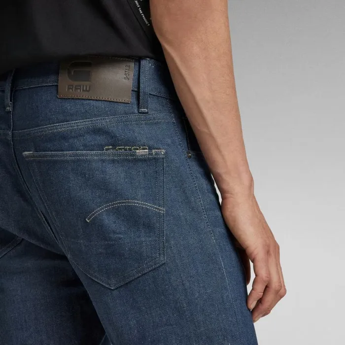 Slim Men GStar RAW 3301 Slim Jeans Worn In Leaden