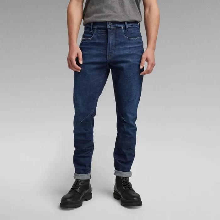 Slim Men GStar RAW DStaq 3D Slim Jeans Worn In Ultramarine