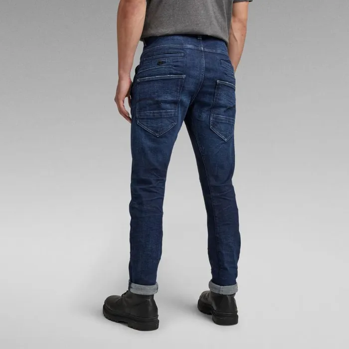 Slim Men GStar RAW DStaq 3D Slim Jeans Worn In Ultramarine