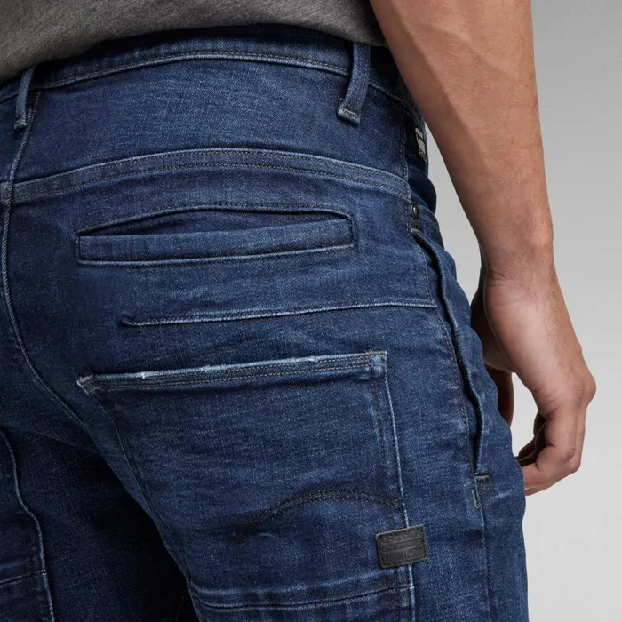 Slim Men GStar RAW DStaq 3D Slim Jeans Worn In Ultramarine