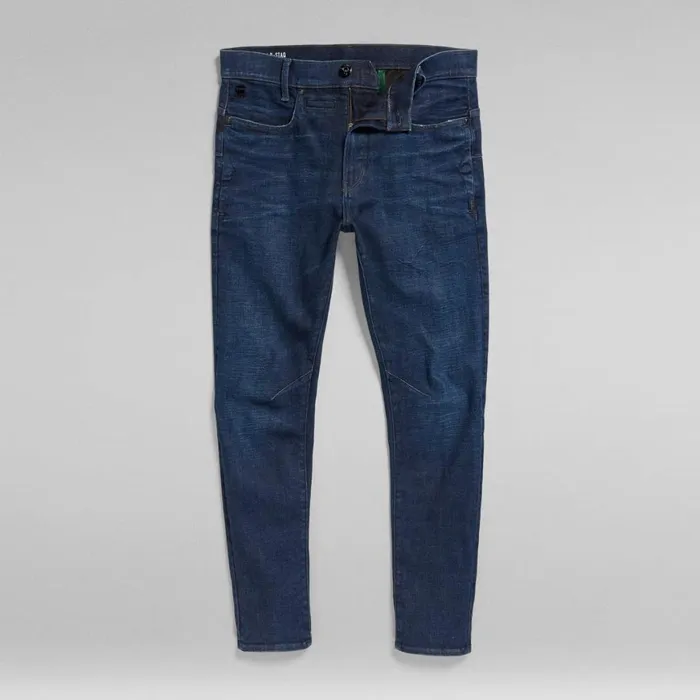 Slim Men GStar RAW DStaq 3D Slim Jeans Worn In Ultramarine