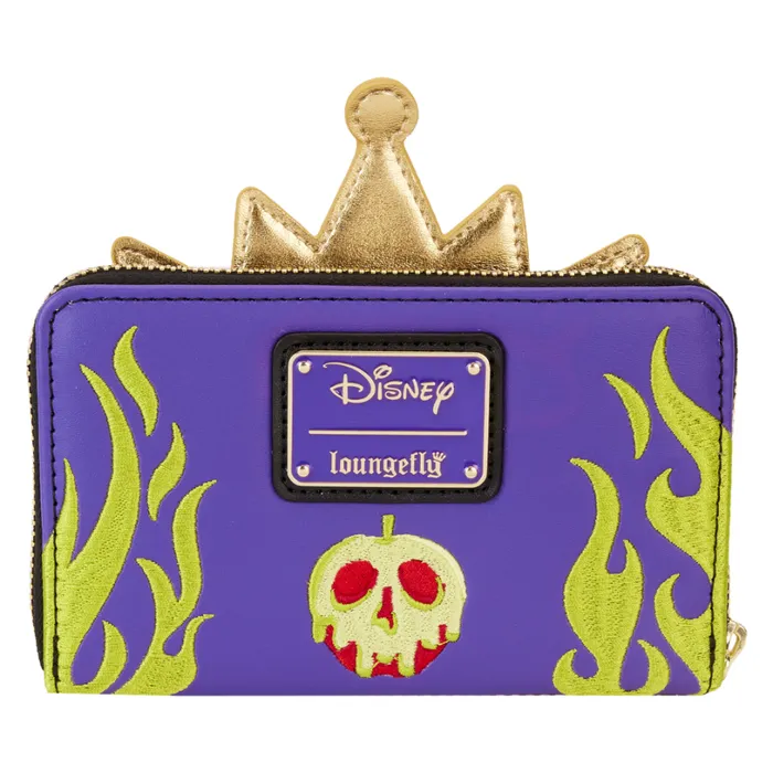 Snow White Evil Queen Exclusive Sequin Cosplay Zip Around Wallet Unisex Loungefly Bags and Wallets Snow White Evil Queen Exclusive Sequin Cosplay Zip Around Wallet Unisex Loungefly Bags and Wallets