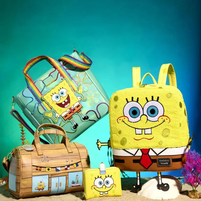 SpongeBob SquarePants 25th Anniversary Krusty Krab Figural Crossbody Bag Unisex Loungefly Crossbody Bags SpongeBob SquarePants 25th Anniversary Krusty Krab Figural Crossbody Bag Unisex Loungefly Crossbody Bags