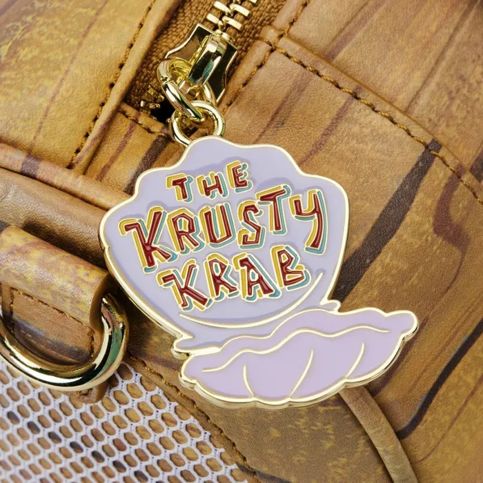 SpongeBob SquarePants 25th Anniversary Krusty Krab Figural Crossbody Bag Unisex Loungefly Crossbody Bags SpongeBob SquarePants 25th Anniversary Krusty Krab Figural Crossbody Bag Unisex Loungefly Crossbody Bags
