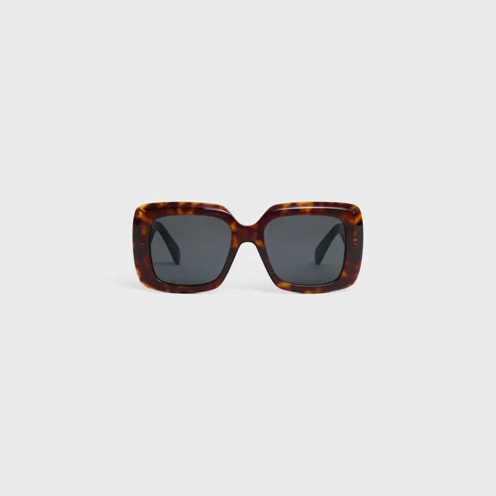 Square S263 Sunglasses In Acetate Classic Havana Women CELINE SUNGLASSES