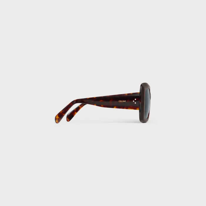 Square S263 Sunglasses In Acetate Classic Havana Women CELINE SUNGLASSES
