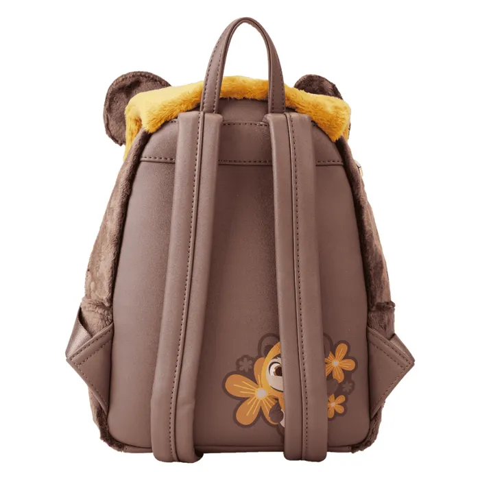 Star Wars Plush Wicket Mini Backpack Unisex Loungefly Backpacks