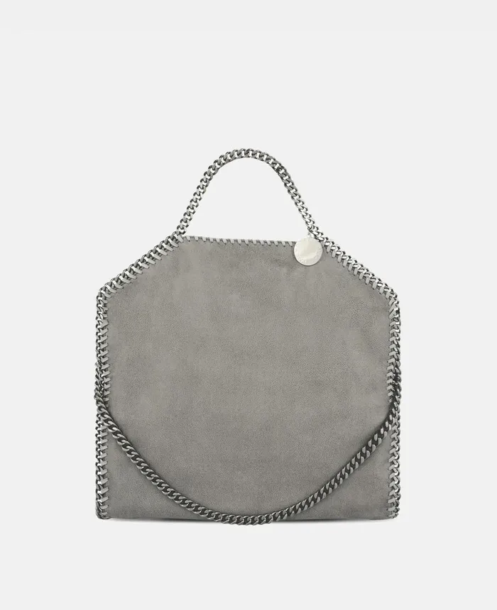 Stella McCartney Falabella FoldOver Tote Grey Women TopHandle Bags