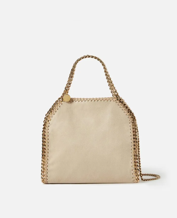 Stella McCartney Falabella Mini Tote Bag Clotted Cream Women Iconic Falabella Stella McCartney Falabella Mini Tote Bag Clotted Cream Women Iconic Falabella