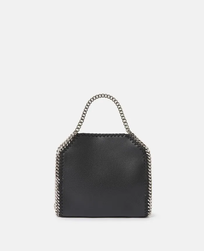 Stella McCartney Falabella MIRUM Tiny Tote Bag Black Women Mini Bags And Clutches Stella McCartney Falabella MIRUM Tiny Tote Bag Black Women Mini Bags And Clutches