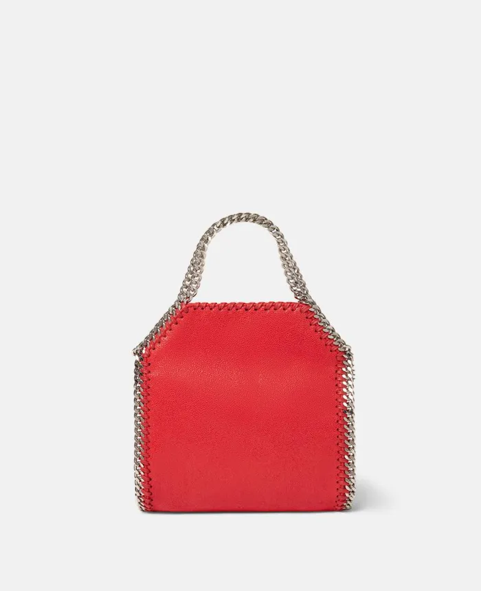 Stella McCartney Falabella Tiny Tote Bag Lipstick Red Women Mini Bags And Clutches Stella McCartney Falabella Tiny Tote Bag Lipstick Red Women Mini Bags And Clutches