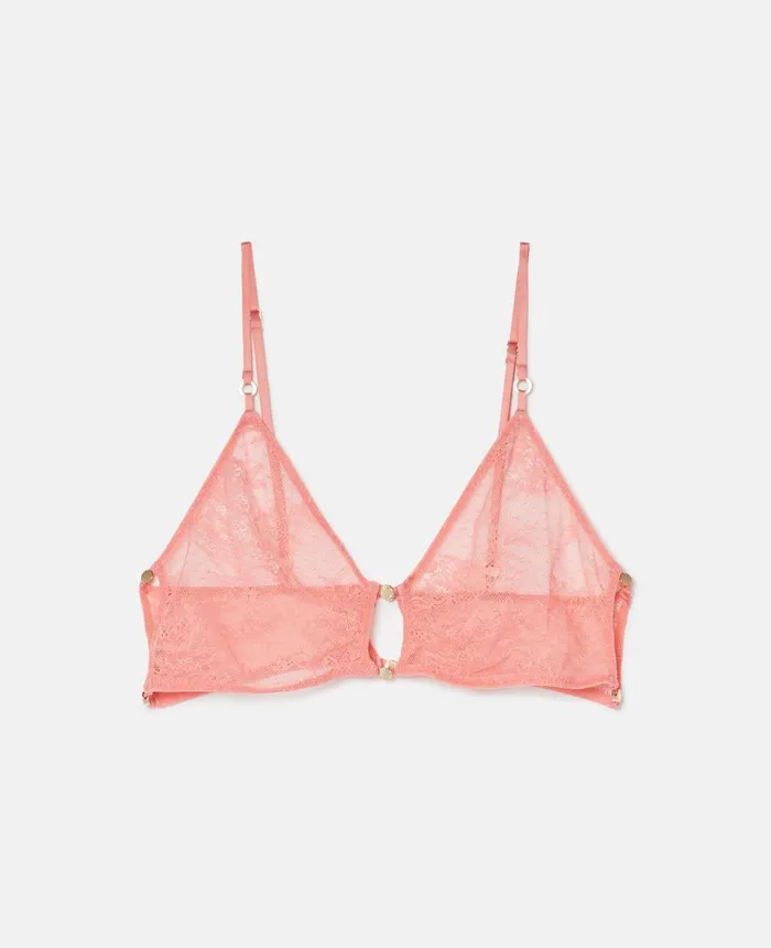 Stella McCartney Floral Lace Bralette Geranium Women Lingerie And Sleepwear