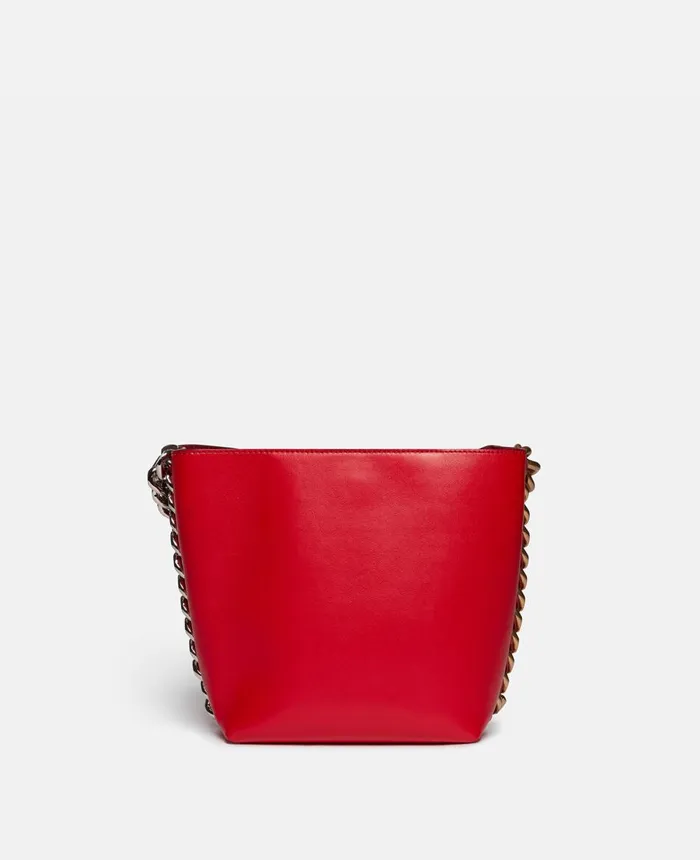 Stella McCartney Frayme Bucket Bag Bright Red Women Frayme Bag