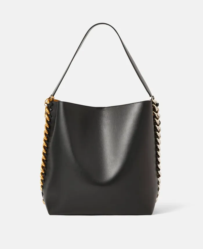 Stella McCartney Frayme Tote Bag Black Women Tote Bags