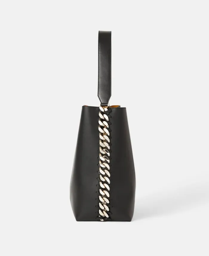 Stella McCartney Frayme Tote Bag Black Women Tote Bags