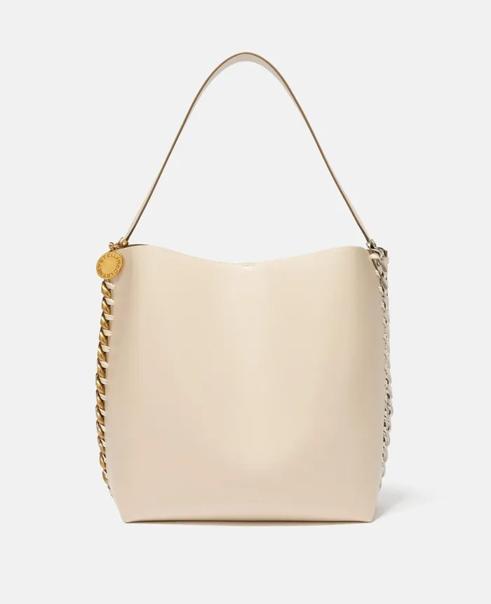 Stella McCartney Frayme Tote Bag White Women TopHandle Bags