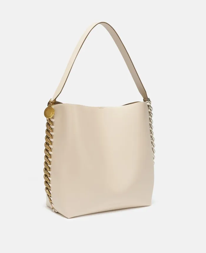 Stella McCartney Frayme Tote Bag White Women TopHandle Bags