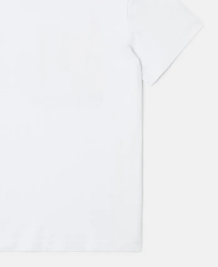 Stella McCartney Rainbow Stella Logo Active TShirt White Kids TShirts And Sweatshirt
