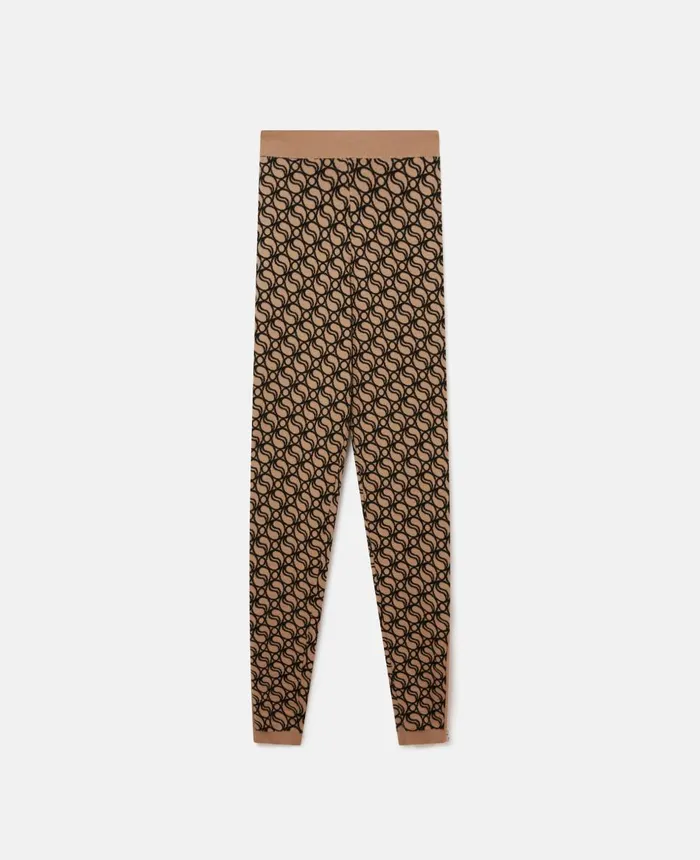 Stella McCartney SWave Knitted Trousers Multicolour Women Trousers And Shorts Stella McCartney SWave Knitted Trousers Multicolour Women Trousers And Shorts