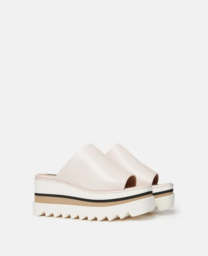 Stella McCartney SneakElyse Platform Sandals Ballet Pink Women Wedges