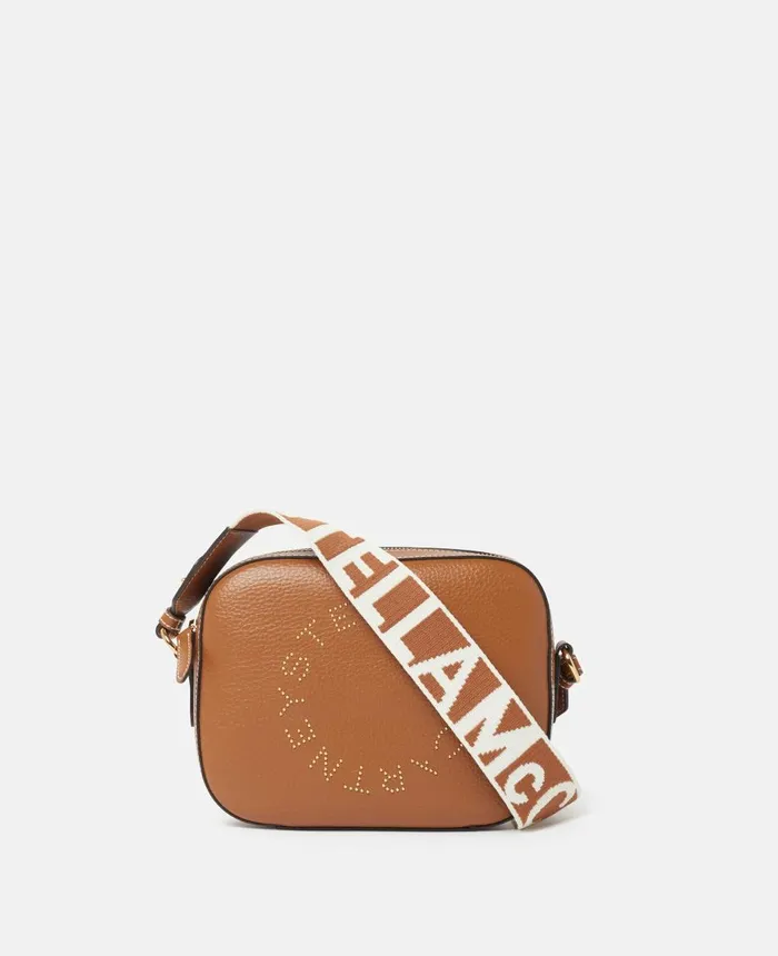 Stella McCartney Stella Logo Mini Bag Pecan Women Mini Bags And Clutches