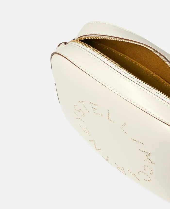 Stella McCartney Stella Logo Mini Bag White Women Crossbody Bags