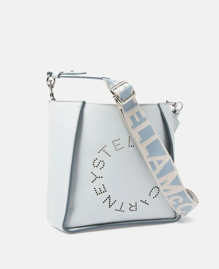 Stella McCartney Stella Logo Shoulder Bag Cloud Blue Women Mini Bags And Clutches