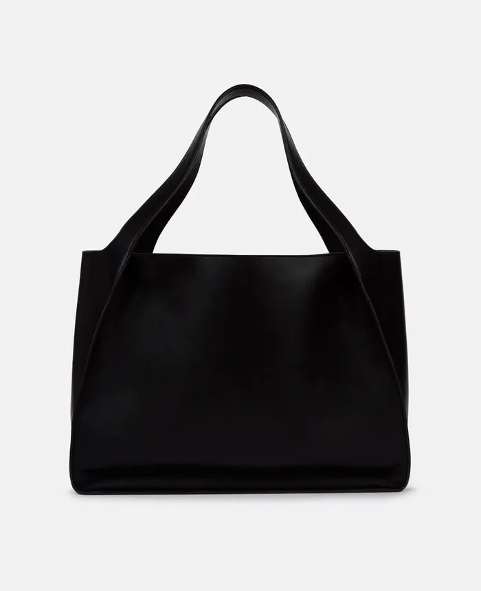 Stella McCartney Stella Logo Tote Bag Black Women TopHandle Bags