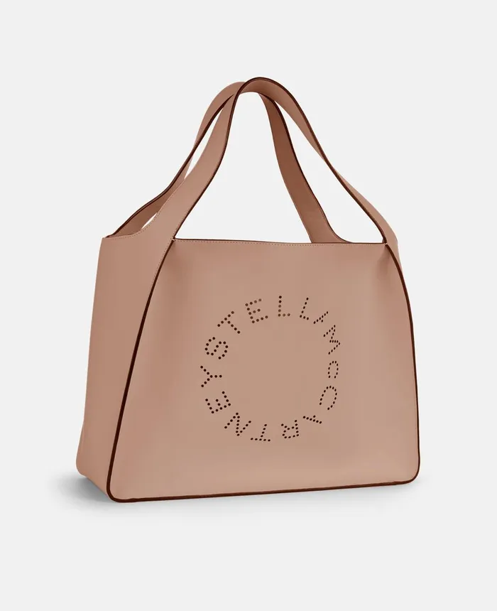 Stella McCartney Stella Logo Tote Bag Blush Women Logo Bag