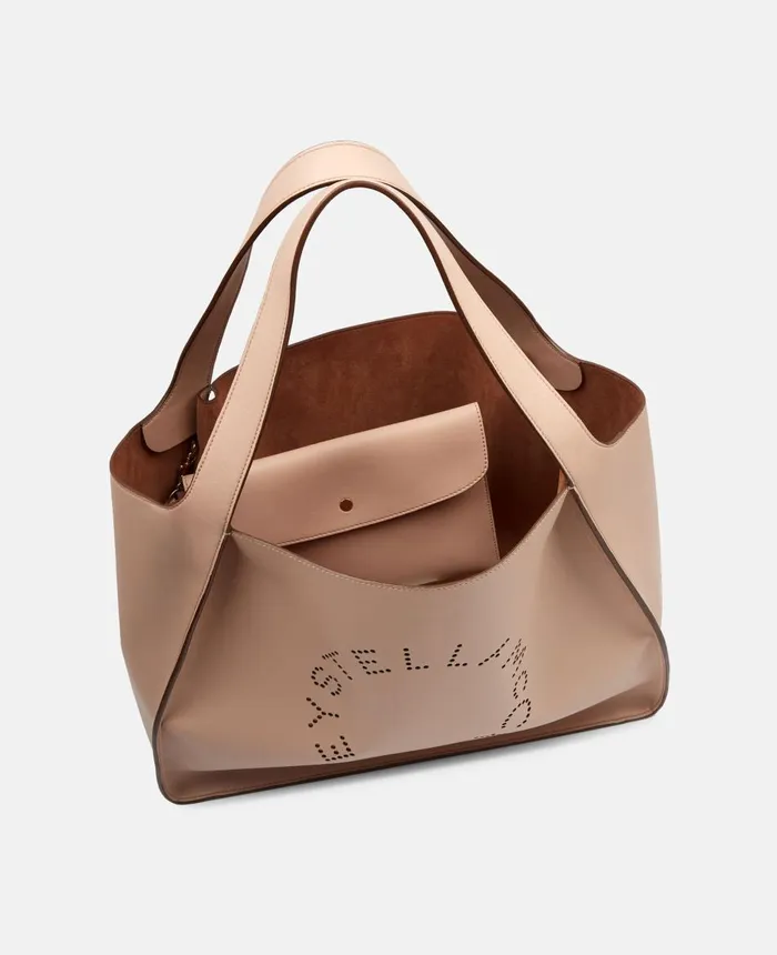 Stella McCartney Stella Logo Tote Bag Blush Women Logo Bag