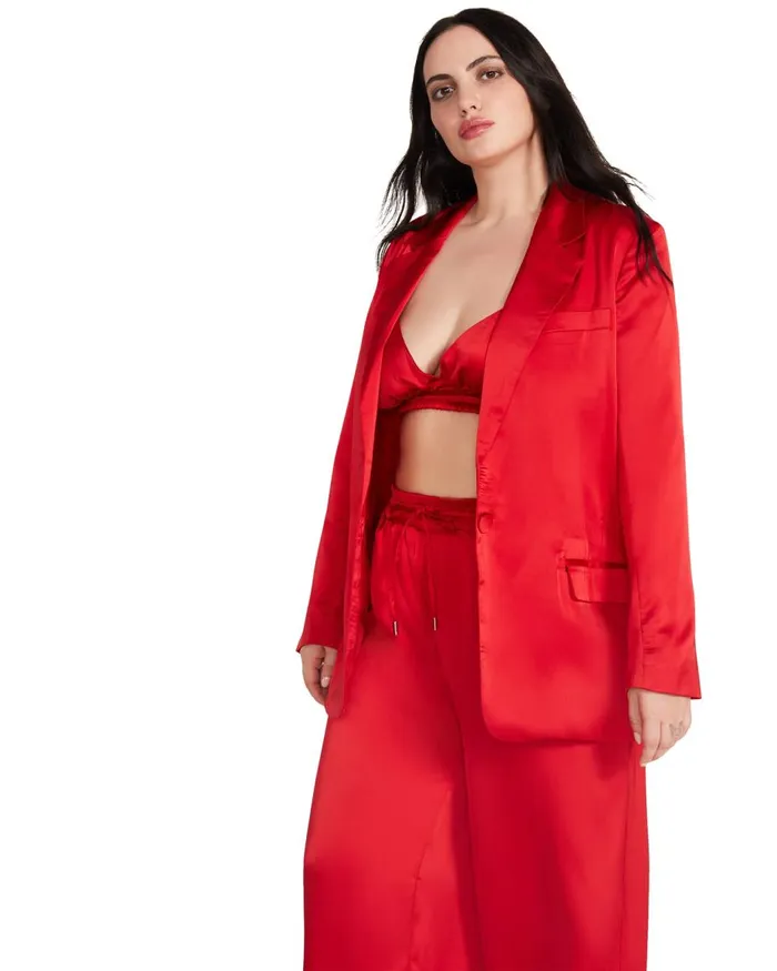 Steve Madden Audrey Jacket Red Womens Jackets and Coats