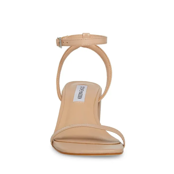 Steve Madden Audrina Natural Leather Womens Heels