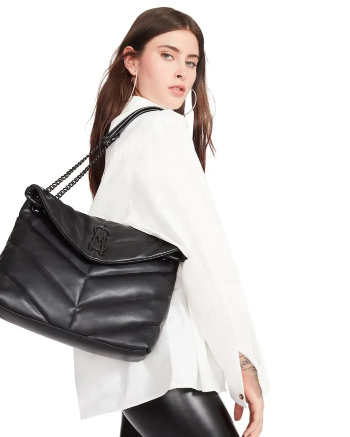 Steve Madden Bbritta Black Womens Shoulder Bags