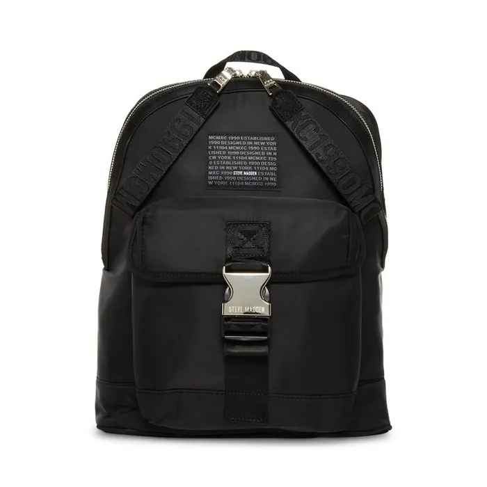 Steve Madden Bcamp Black Womens Belt Bags and Backpacks