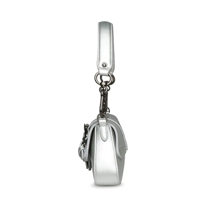 Steve Madden Bgerel Silver Womens Crossbody Bags Steve Madden Bgerel Silver Womens Crossbody Bags
