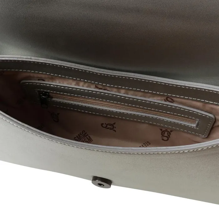 Steve Madden Bgerel Silver Womens Crossbody Bags Steve Madden Bgerel Silver Womens Crossbody Bags