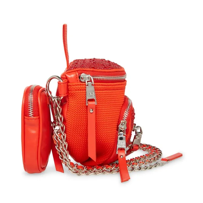 Steve Madden Bmaxima Chili Red Womens Crossbody Bags Steve Madden Bmaxima Chili Red Womens Crossbody Bags