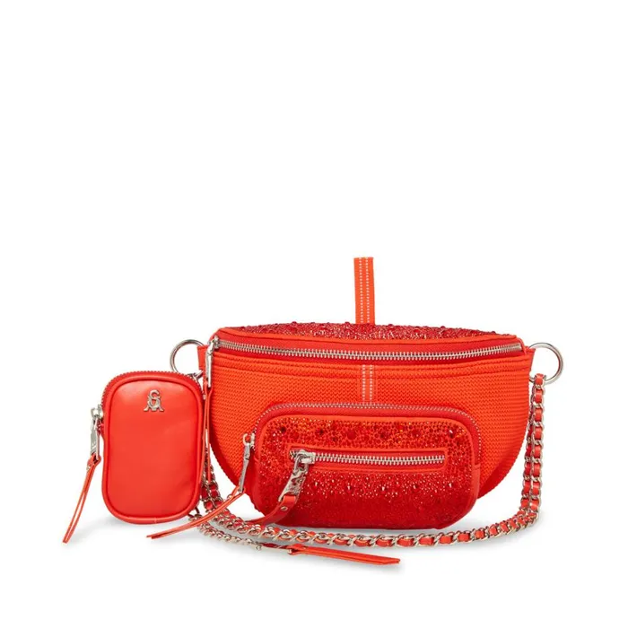 Steve Madden Bmaxima Chili Red Womens Crossbody Bags Steve Madden Bmaxima Chili Red Womens Crossbody Bags