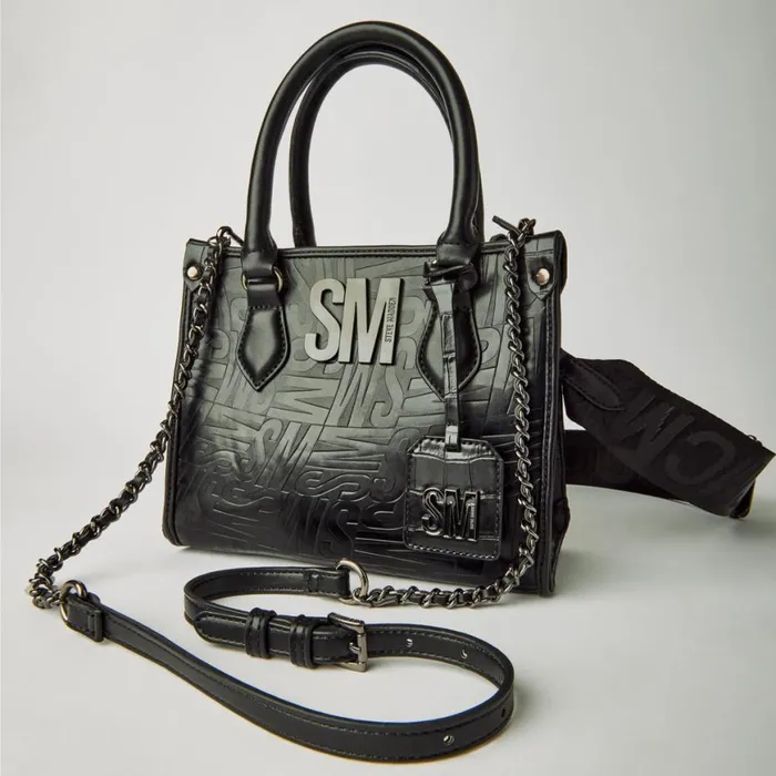 Steve Madden Brolin Black Womens Crossbody Bags