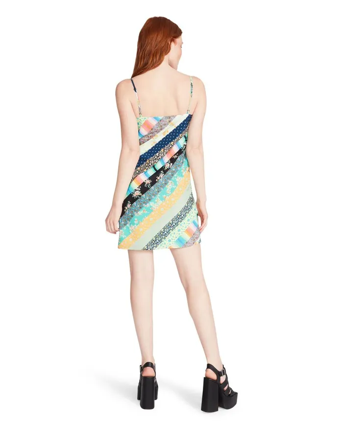 Steve Madden Chani Dress Multi Fabric Womens Dresses