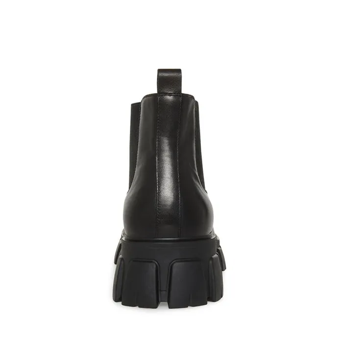 Steve Madden Copa Black Leather Mens Boots Steve Madden Copa Black Leather Mens Boots