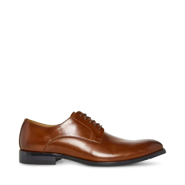 Steve Madden Daymin Tan Leather Mens Dress