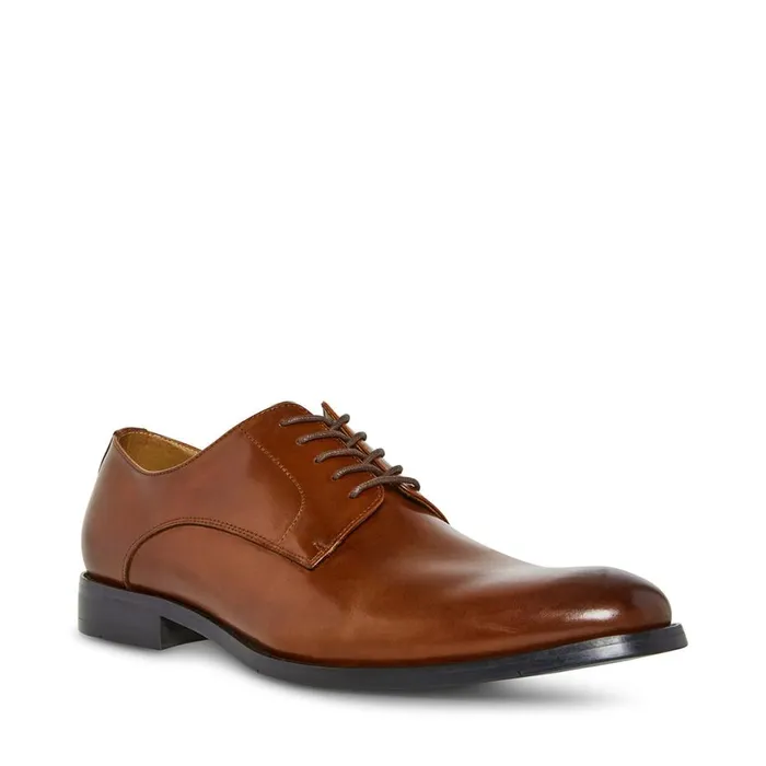 Steve Madden Daymin Tan Leather Mens Dress Steve Madden Daymin Tan Leather Mens Dress