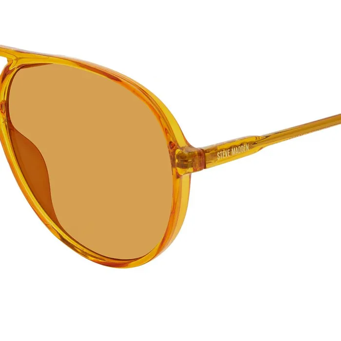 Steve Madden Decker Sunglasses Yellow Womens Sunglasses