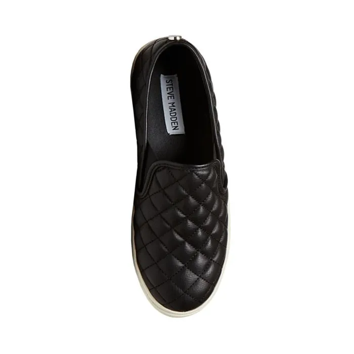 Steve Madden Ecentrcq Black Womens Sneakers